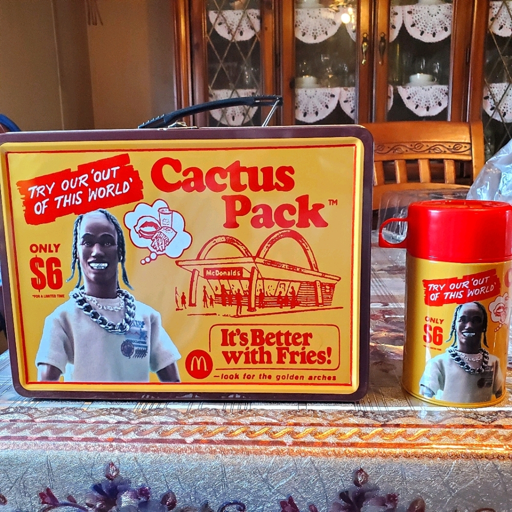 Travis scott McDonald's lunch box